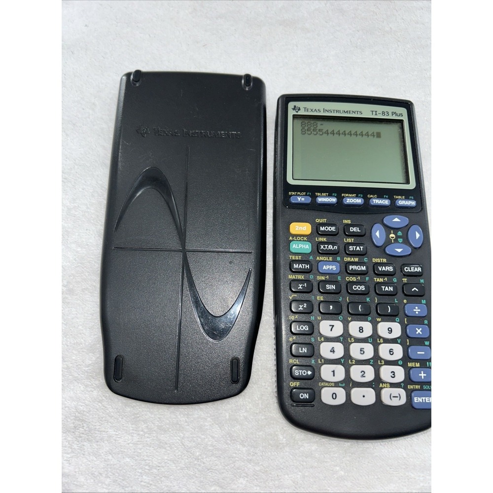 Texas Instruments TI 83 Plus Graphing Calculator *TESTED* - Picture 2 of 7